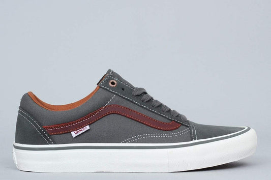 Vans Old Skool Pro Shoes Gunmetal / Burnt Henna