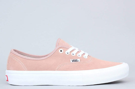 Vans Authentic Pro Shoes Mahogany Rose / White