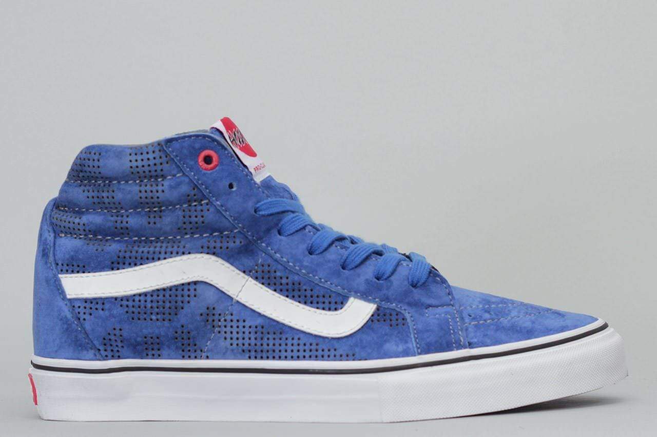 Vans Sk8-Hi Notchback Pro Hosoi Royal White – Slam City Skates