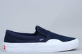 Load image into Gallery viewer, Vans Slip-On Pro Shoes Rubber Dress Blues / White

