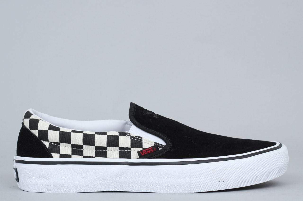 Vans Slip-On Pro Shoes (Thrasher) Black / Checkerboard