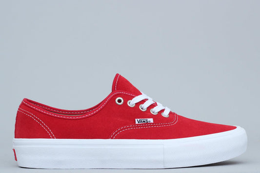 Vans Authentic Pro Shoes Red / White