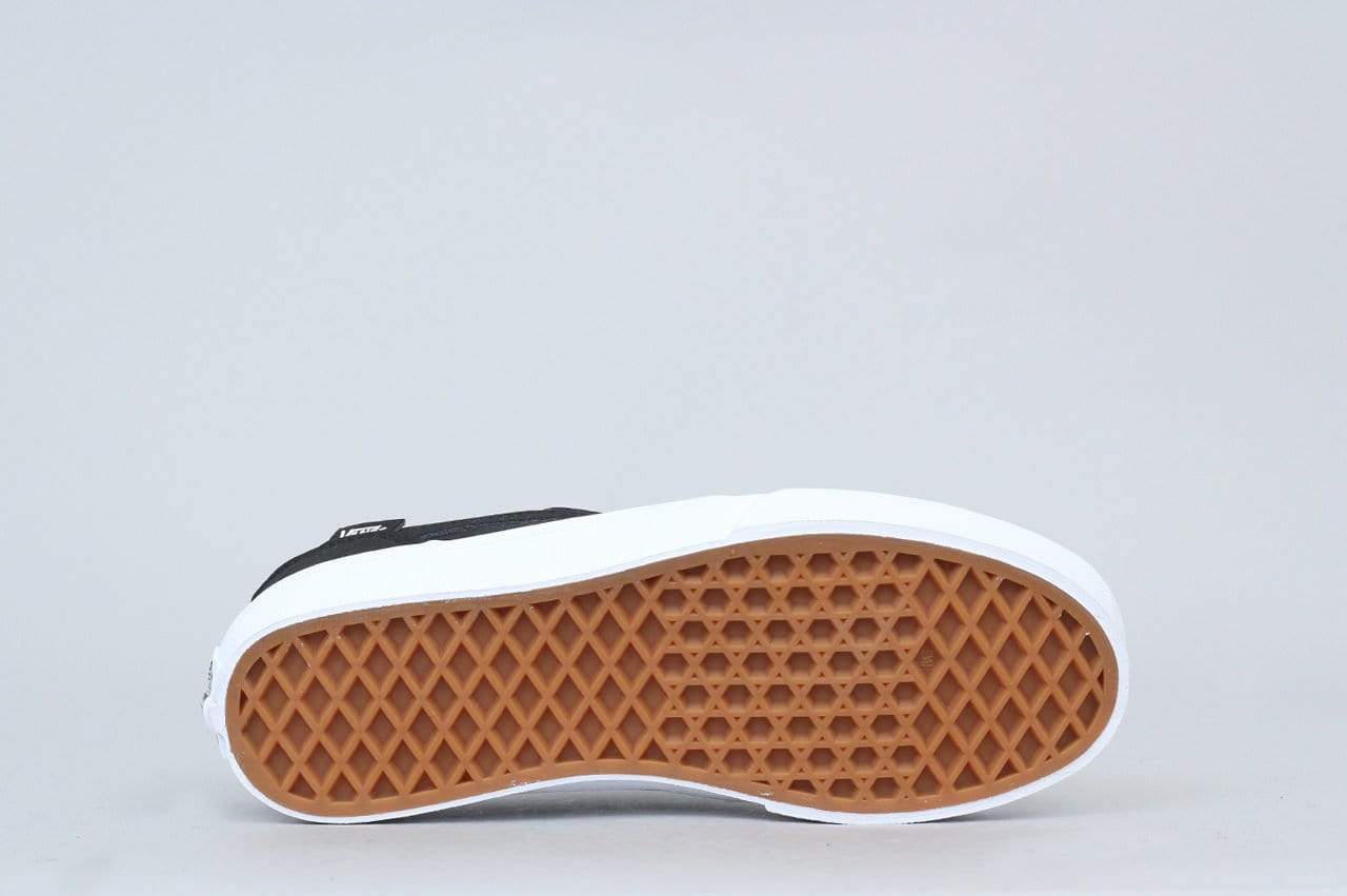 Vans Chapman Stripe Youth Shoes (H17 Leather) Black / White