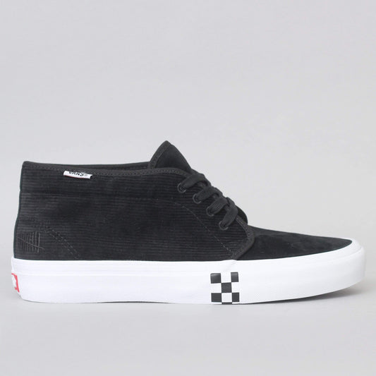 Vans Chukka Pro Shoes (Danny Wainwright) Black / True White