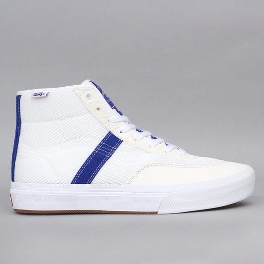 Vans Crockett High Pro Shoes (Quasi) True White / Surf The Web