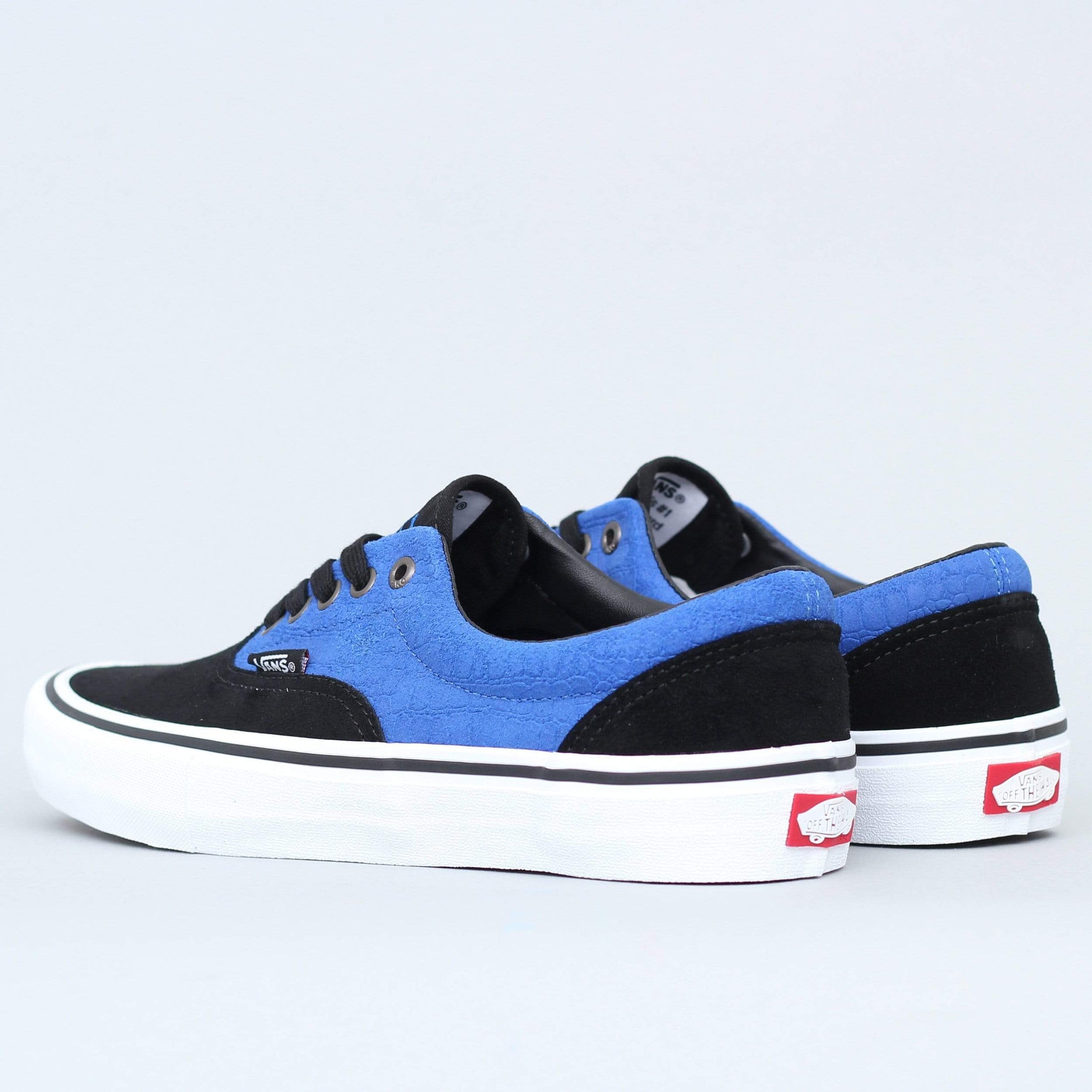 Vans Old Skool Vans Era Black And Blue Vans Velcro Old Skool V Pro
