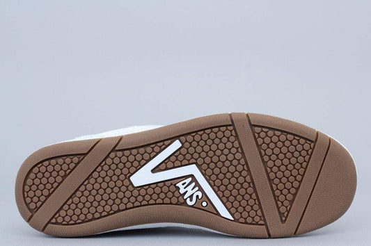 Vans Fairlane Pro Shoes White / White / Gum