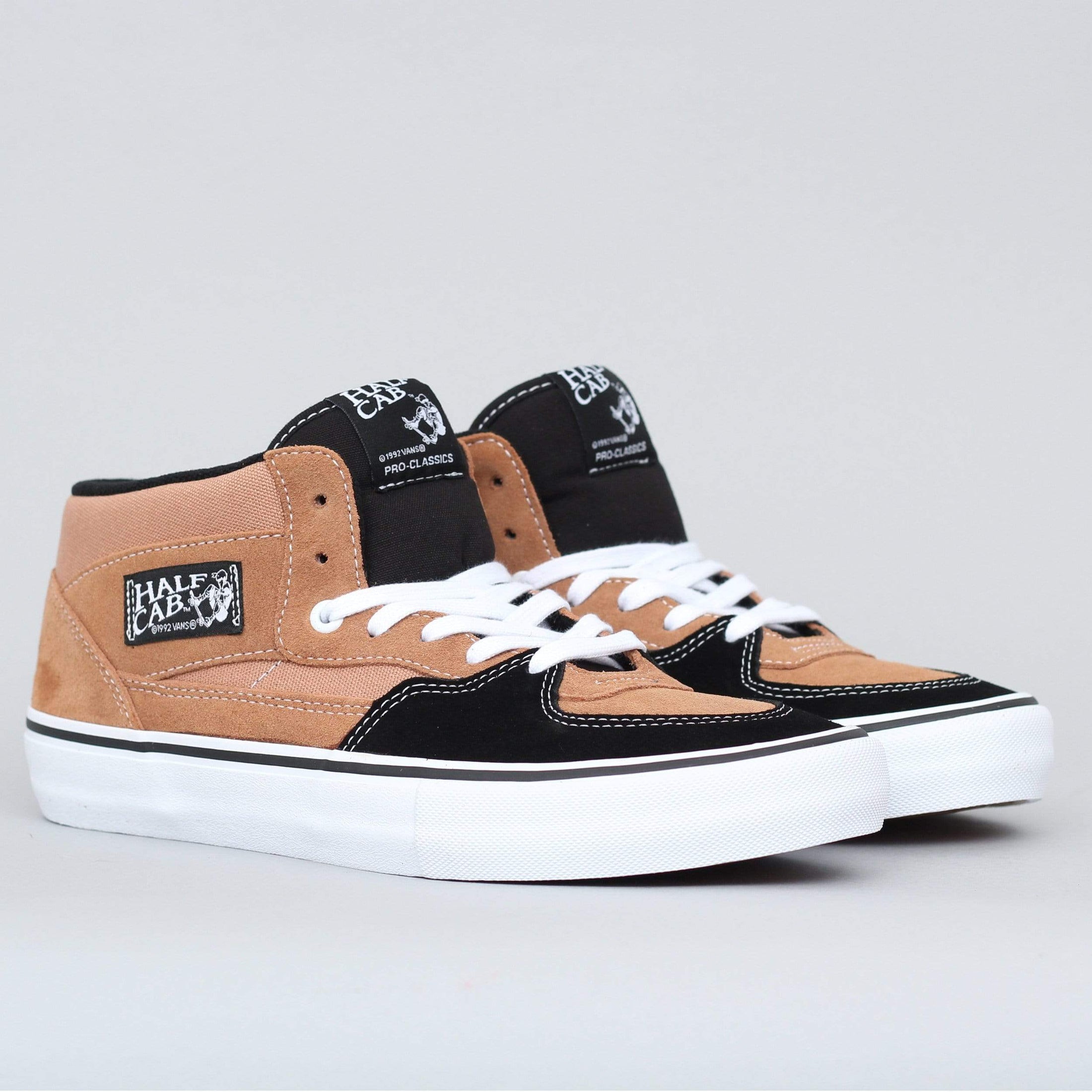 Vans Half Cab Pro Shoes Camel / Black