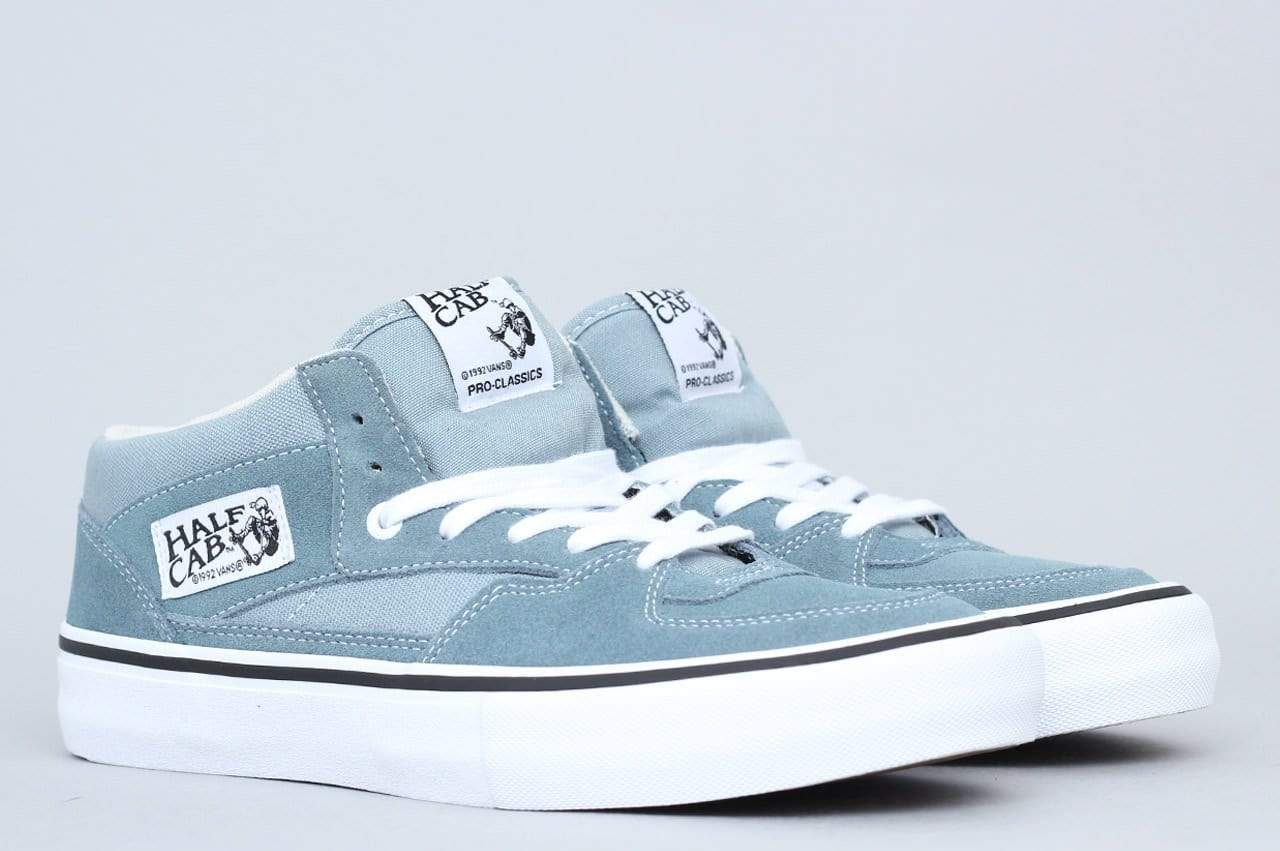 Vans Half Cab Pro Shoes Goblin Blue / White from Slam City Skates London UK Vans Half Cab Pro Shoes Goblin Blue / White from Slam City Skates London UK