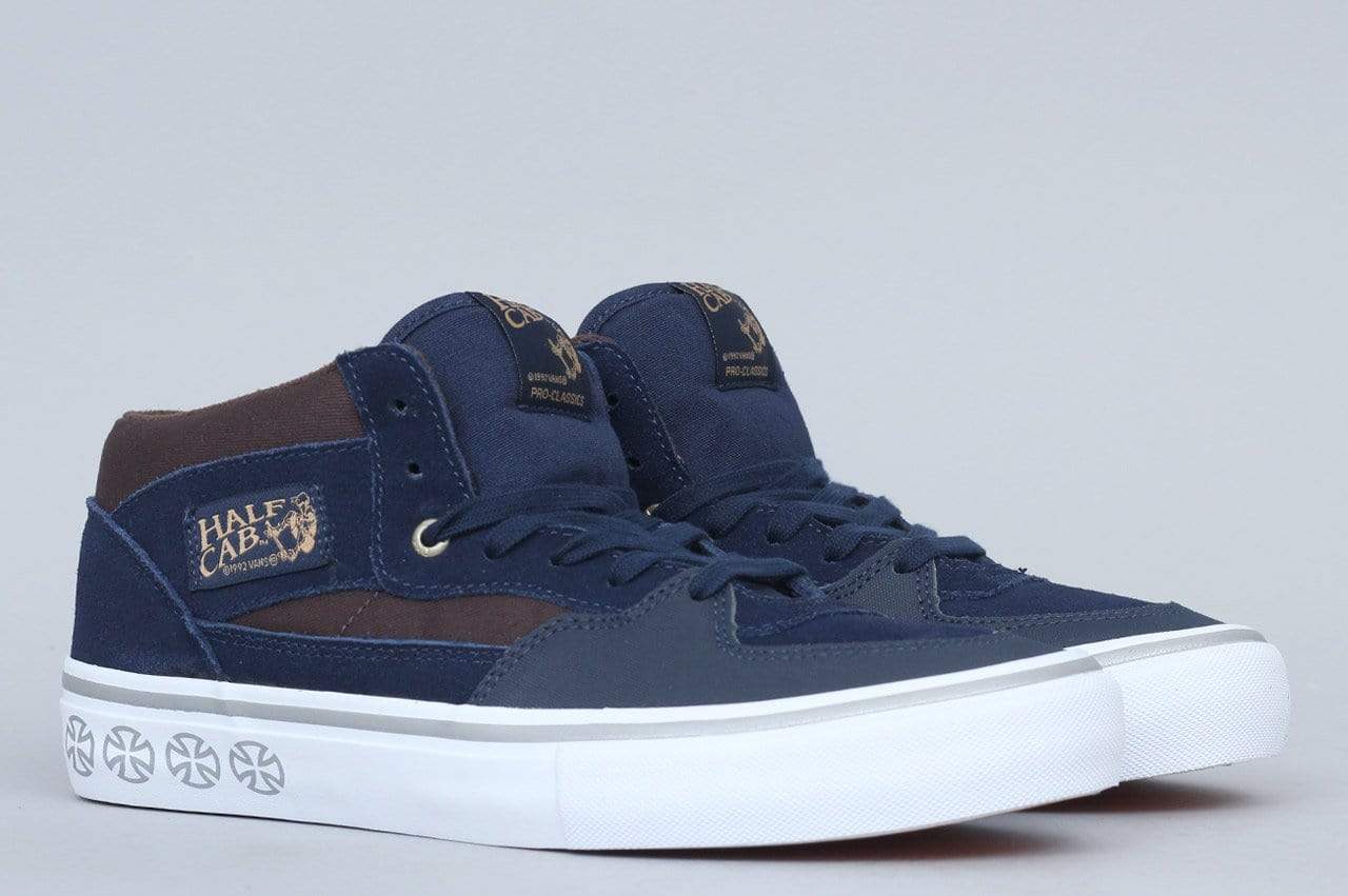 Vans Half Cab Pro Shoes (independent) Dress Blues / Demitasse Vans Half Cab Pro Shoes (independent) Dress Blues / Demitasse