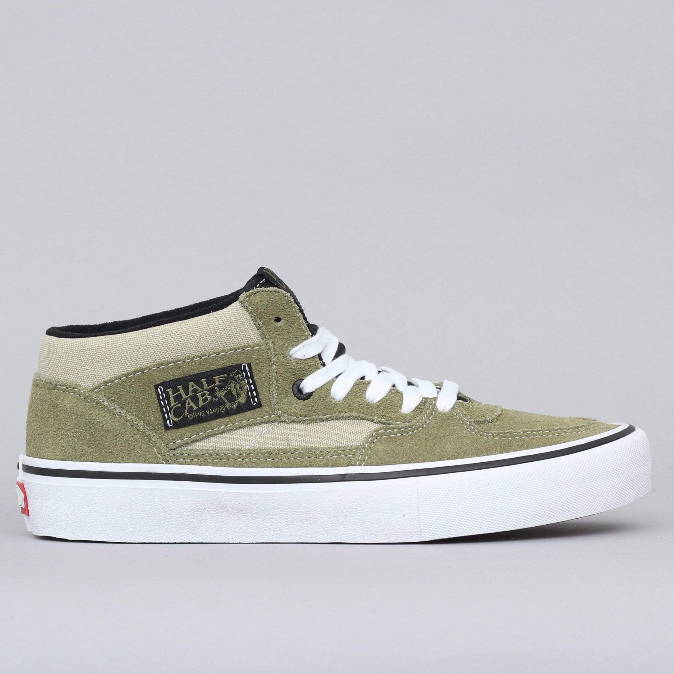 Vans Half Cab Pro Shoes Lizard Eucalyptus