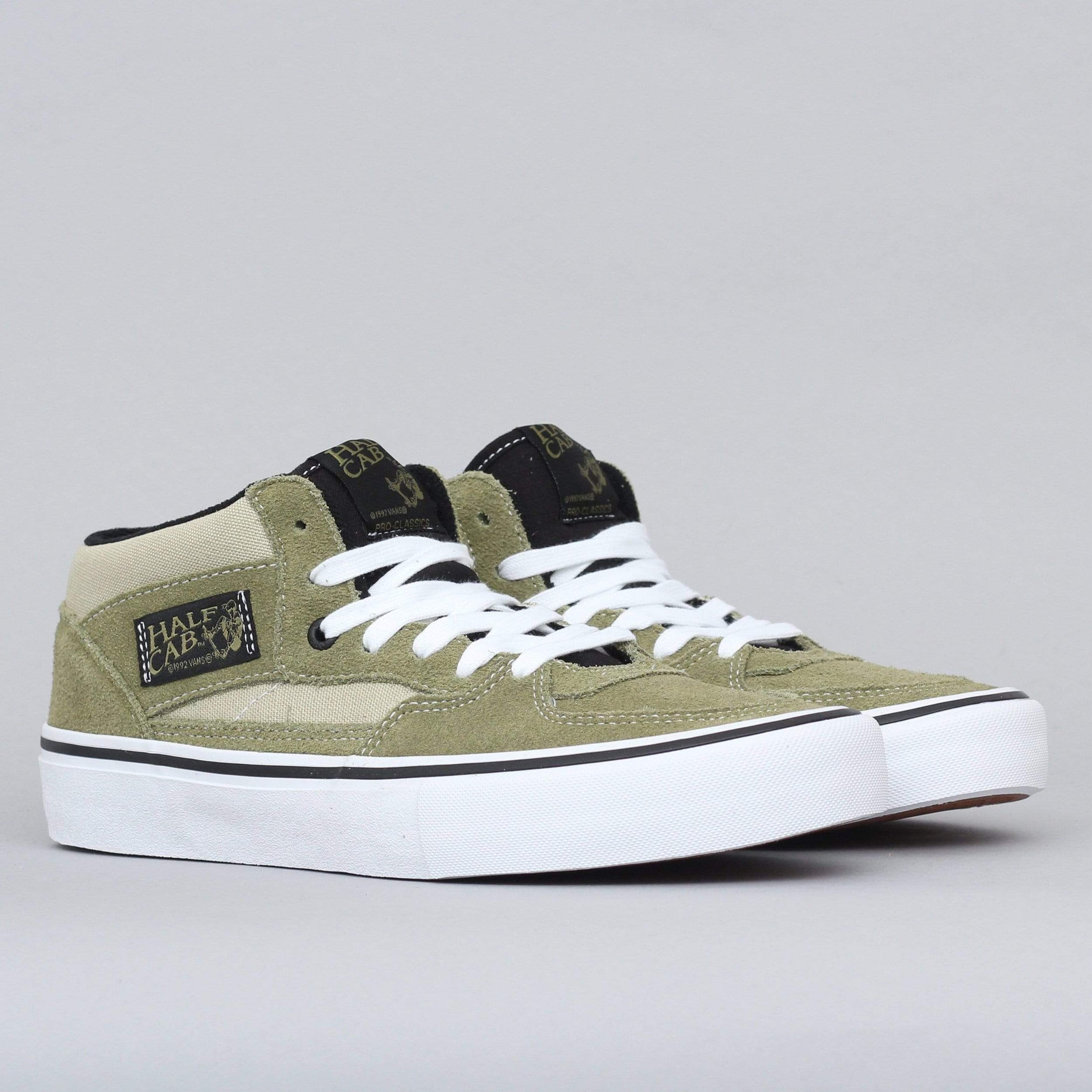 Vans Half Cab Pro Shoes Lizard / Eucalyptus