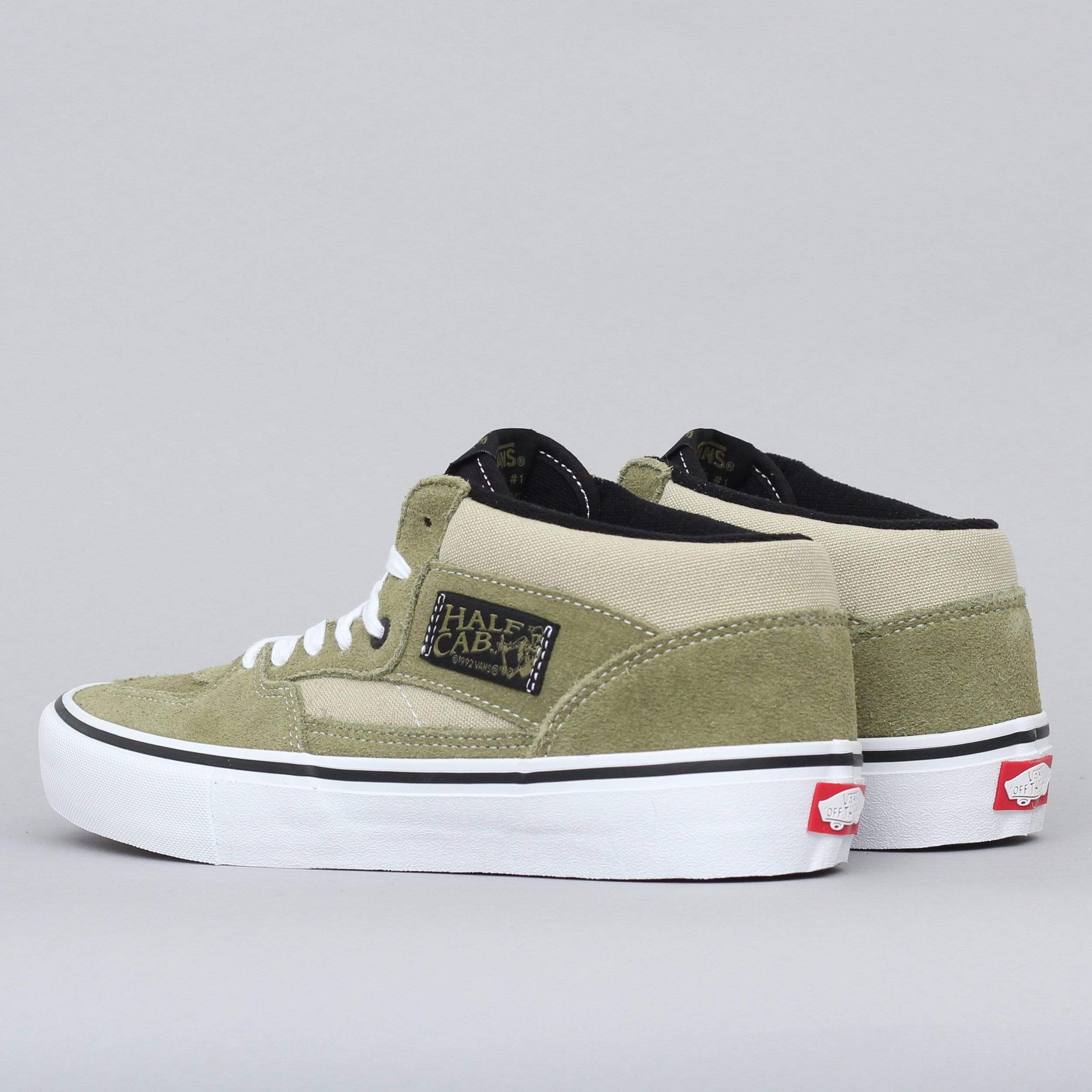 Vans Half Cab Pro Shoes Lizard / Eucalyptus