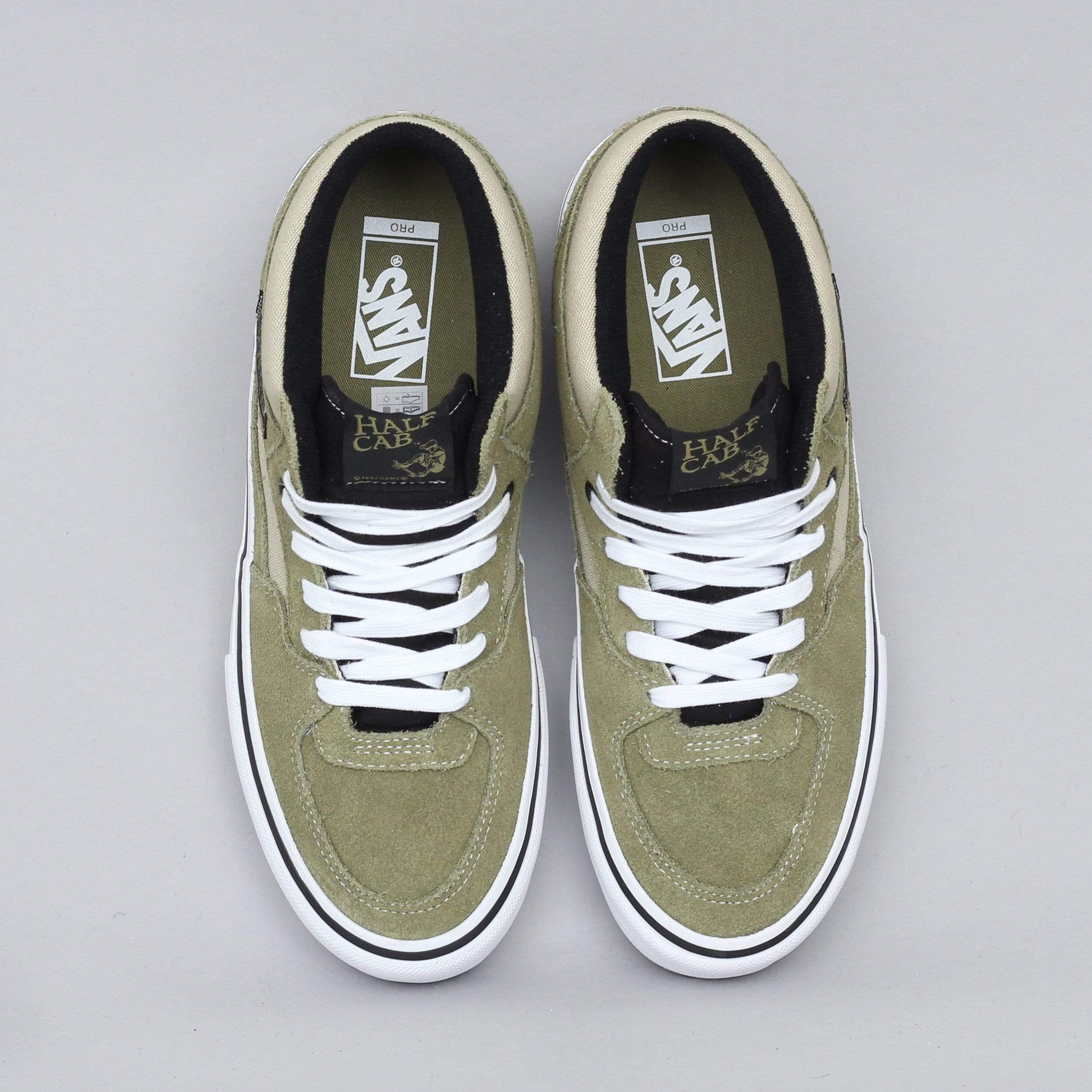 Vans Half Cab Pro Shoes Lizard / Eucalyptus