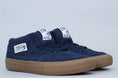 Load image into Gallery viewer, Vans Half Cab Pro Shoes Navy / Gum

