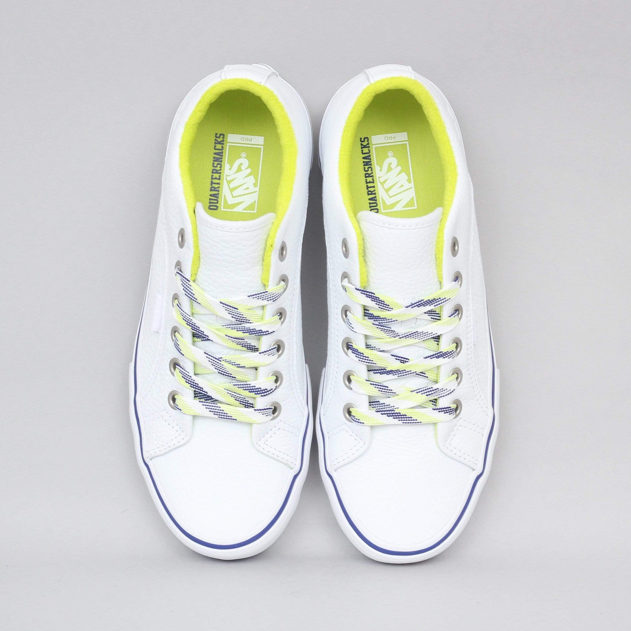 Vans Lampin Pro Ltd Shoes (Quartersnacks) White