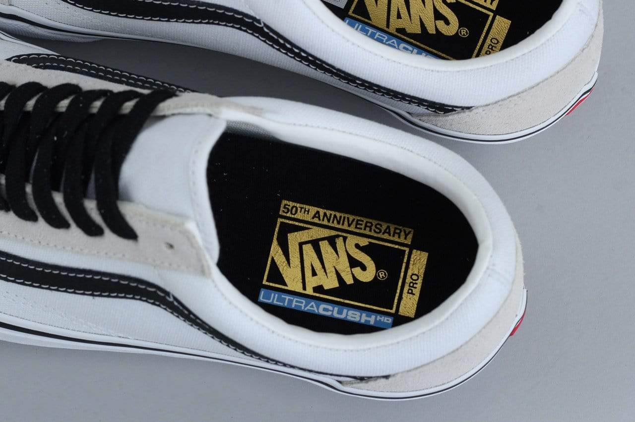 Vans Old Skool Pro 50th Anniversary '92 Shoes White / Black