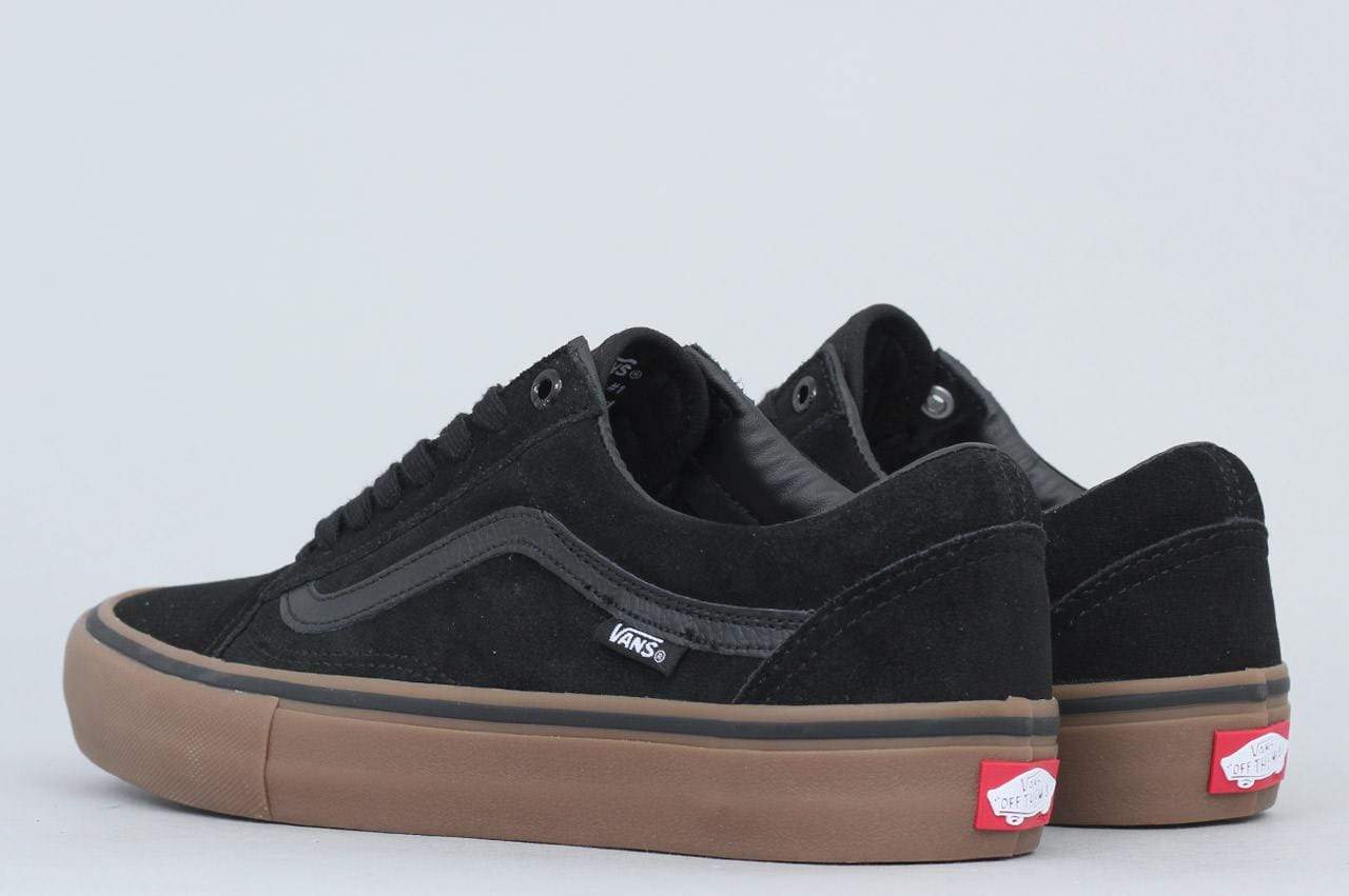Vans Footwear Black Old Skool Vans With Gum Sole Vans Old Skool