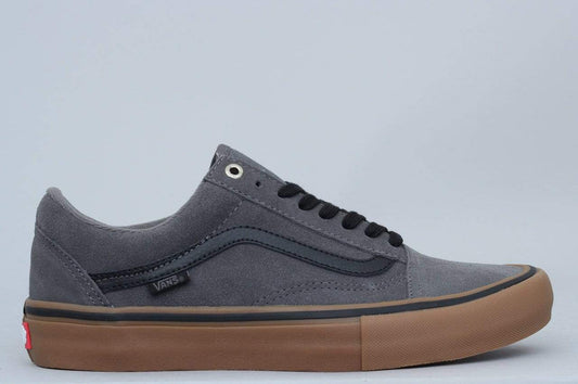 Vans Old Skool Pro Shoes Grey / Black / Gum