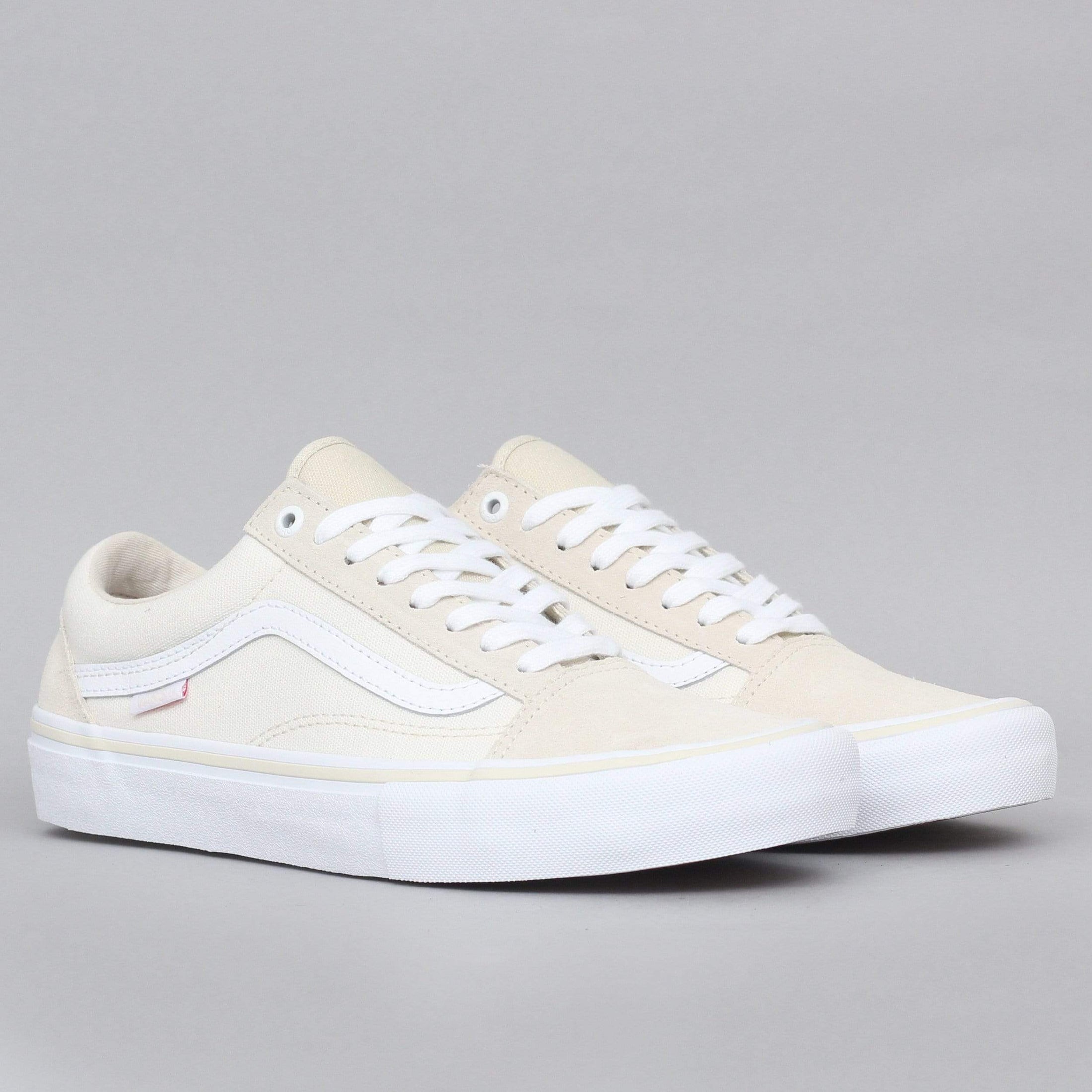 Vans Old Skool Pro Shoes Marshmallow / White