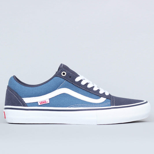 Vans Old Skool Pro Shoes Navy / Stv Navy / White