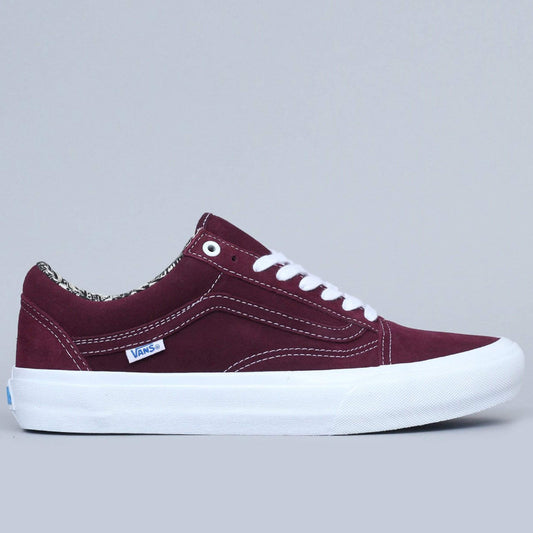 Vans Old Skool Pro Shoes (Ray Barbee) Og Burgundy