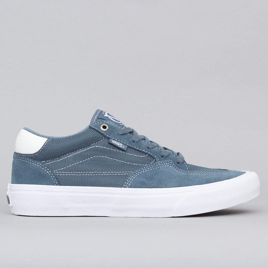Vans Rowan Pro Shoes (Mirage) Blue / White