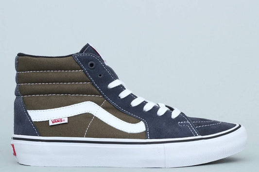 Vans Sk8-Hi Pro Shoes Ebony / Olive