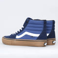 Load image into Gallery viewer, Vans Sk8-Hi Pro Shoes (Rainy Day) Navy / Gum
