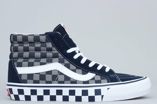 Vans Sk8-Hi Re-issue Pro 50th Anniversary '83 Shoes Checker / Blue / Grey