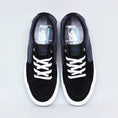 Load image into Gallery viewer, Vans Sk8-Low Pro Shoes (Streetmachine) Black / Dark Blue / Traditional White
