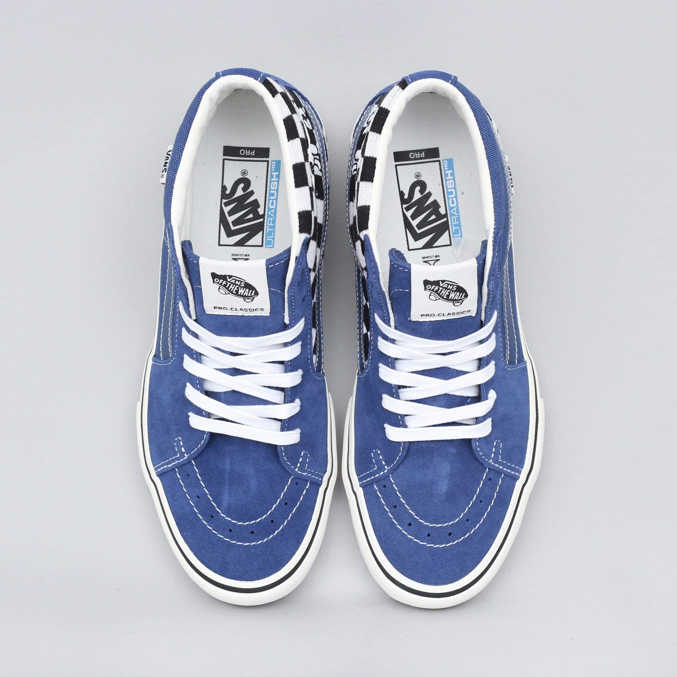 Vans Sk8-Mid Pro Ltd Shoes (Alltimers) Traditional Navy / Classic White