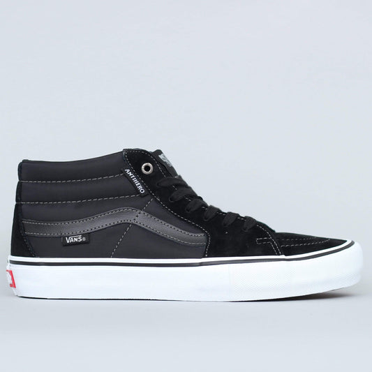 Vans SK8 Mid Pro Shoes (Anti Hero) Grosso / Black