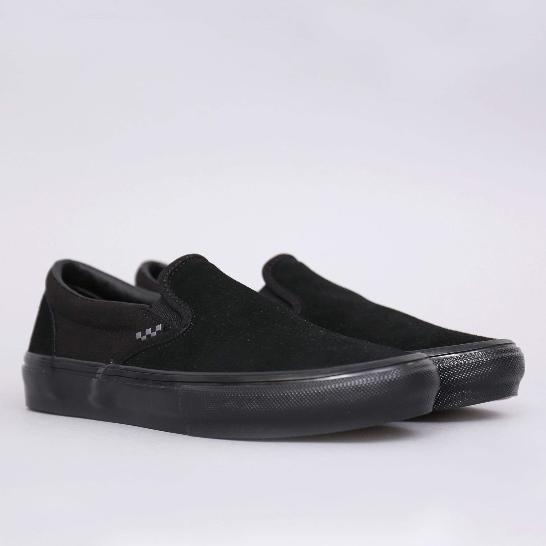 Vans Skate Slip-On Shoes Black / Black