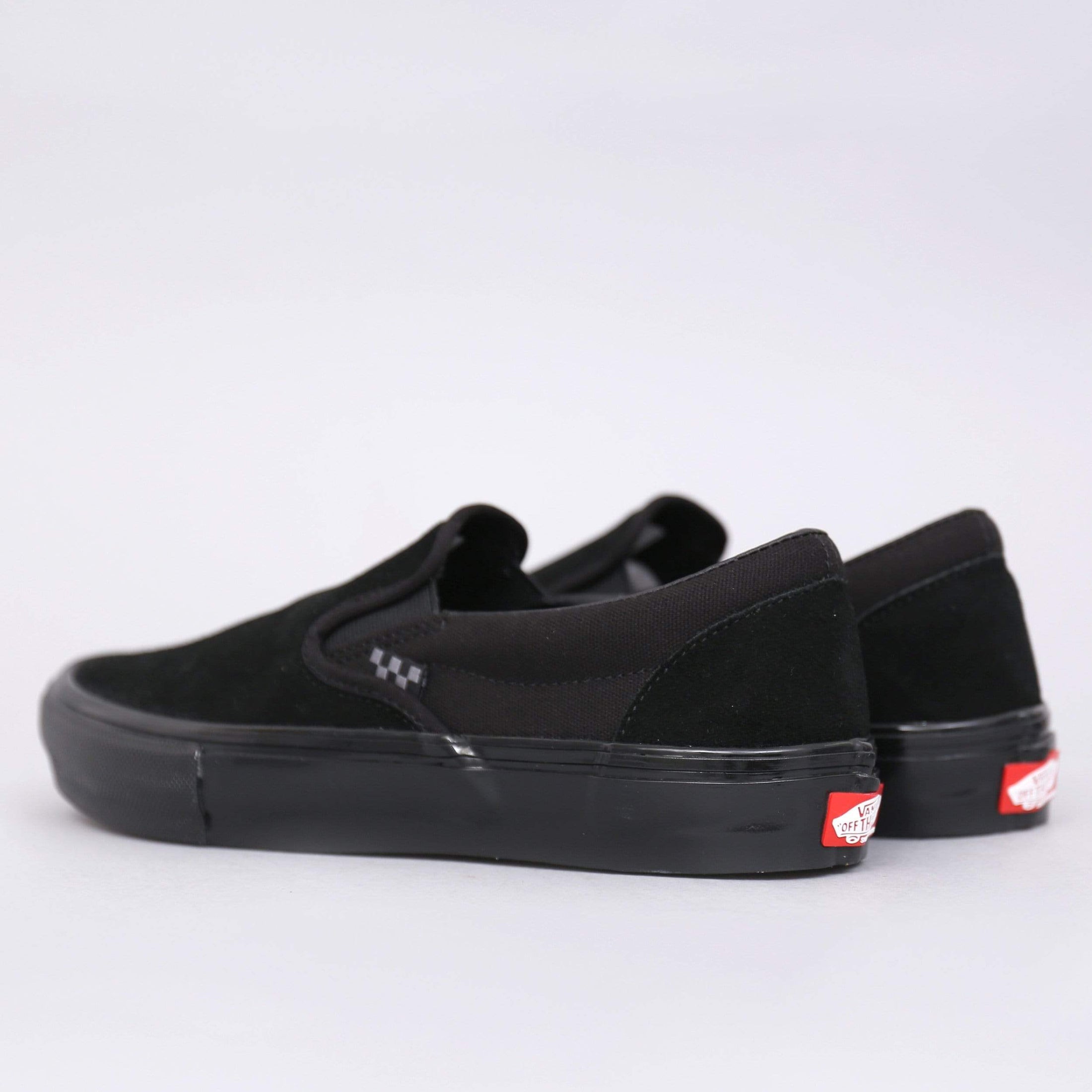Vans Skate Slip-On Shoes Black / Black
