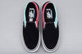 Load image into Gallery viewer, Vans Slip On Pro Shoes Asymmetry Black / Blue / Rose

