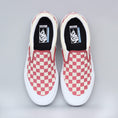 Load image into Gallery viewer, Vans Slip-On Pro Shoes (Checkerboard) Mineral Red
