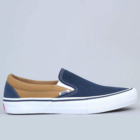 Vans Slip-On Pro Shoes Dress Blues / Medal Bronze
