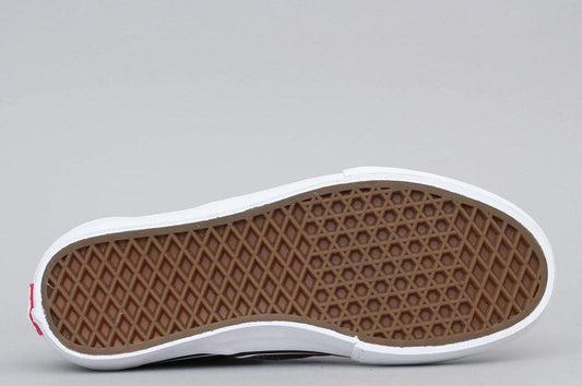 Vans Slip On Pro Shoes Raisin / White