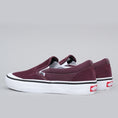 Load image into Gallery viewer, Vans Slip On Pro Shoes Raisin / White
