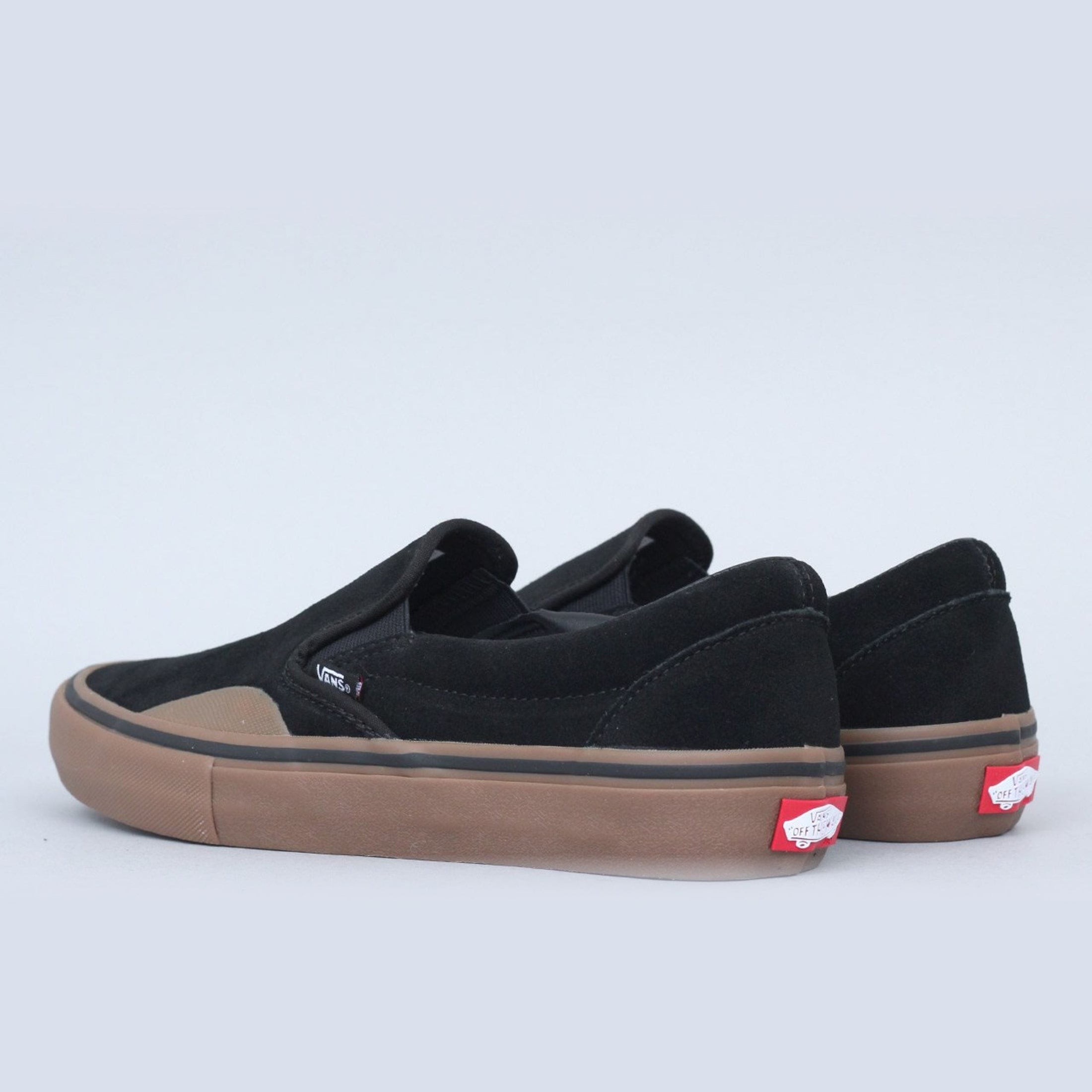 Vans Slip-On Pro Shoes (Rubber) Black / Gum