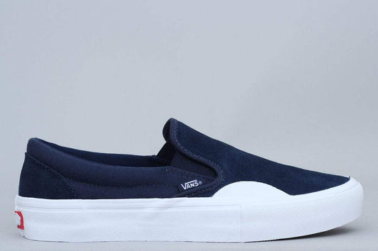 Vans Slip-On Pro Shoes Rubber Dress Blues / White