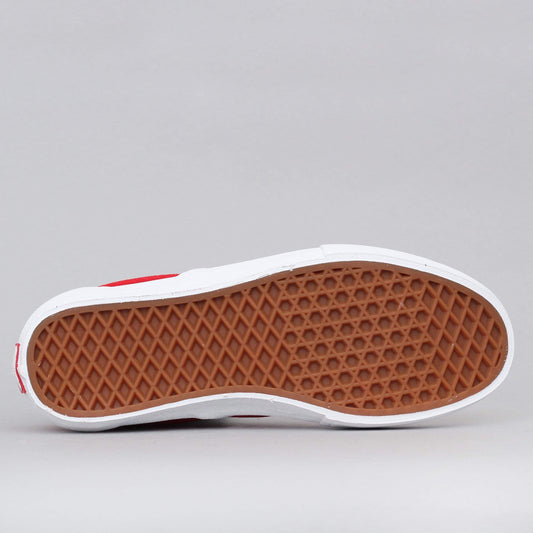 Vans Slip-On Pro Shoes (Suede) Red / White
