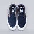 Load image into Gallery viewer, Vans Slip-On Pro Shoes (Twill) Dress Blues / Portabella
