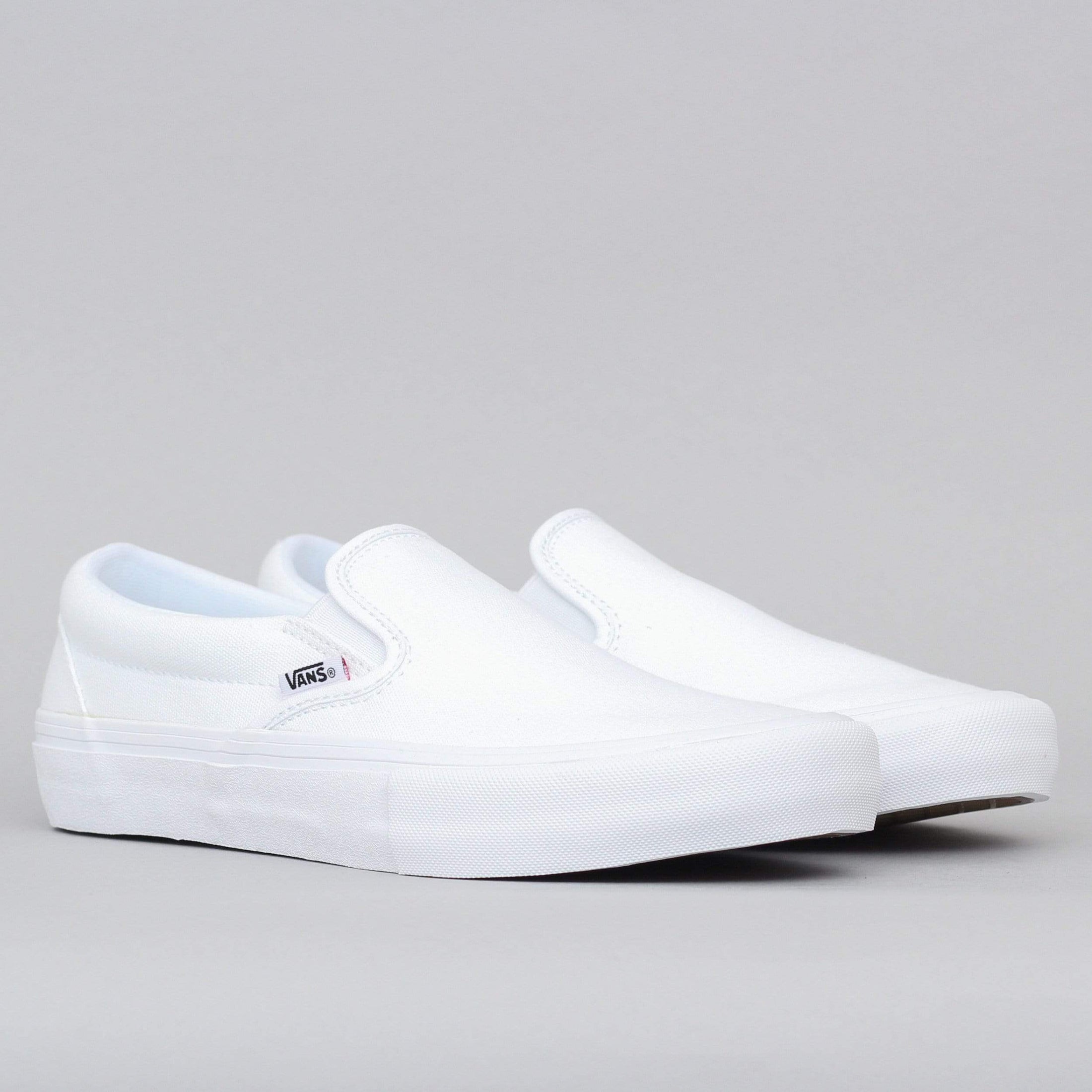 Vans Slip-On Pro Shoes White / White
