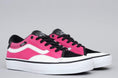 Load image into Gallery viewer, Vans TNT Advanced Prototype Shoes Black / Magenta / White
