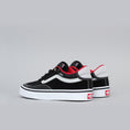 Load image into Gallery viewer, Vans TNT Advanced Prototype Youth Shoes Black / White / Red

