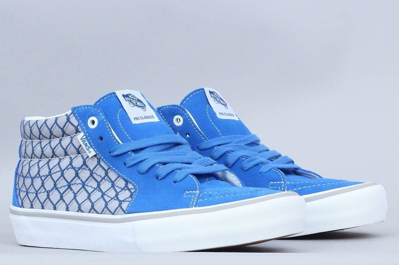 Vans X Lockwood SK8-Mid Pro Shoes Skydiver / Silver Sconce