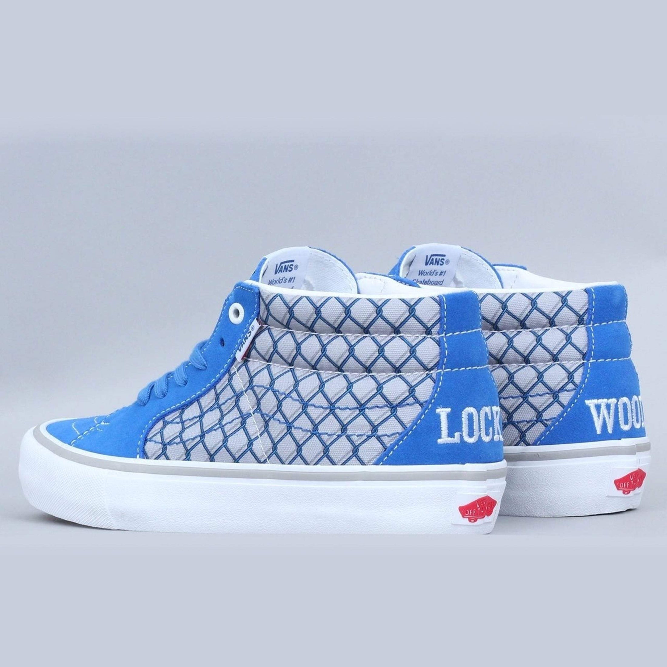 Vans X Lockwood SK8-Mid Pro Shoes Skydiver / Silver Sconce