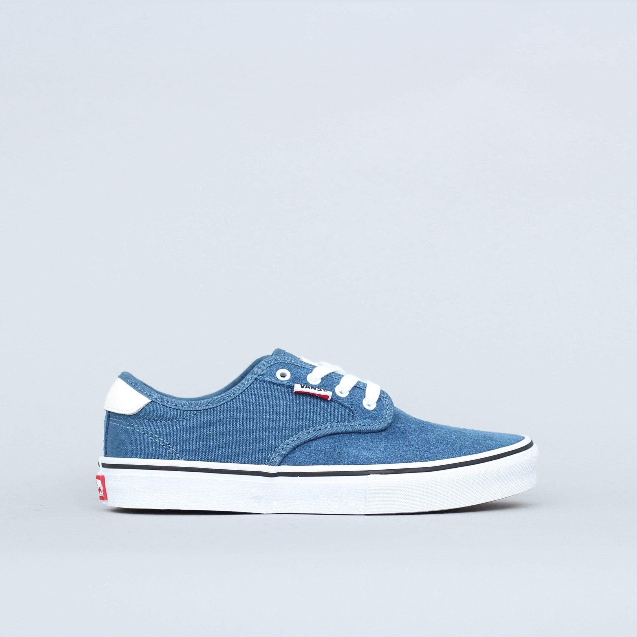 Vans Youth Chima Ferguson Pro Shoes Blue Ashes / White